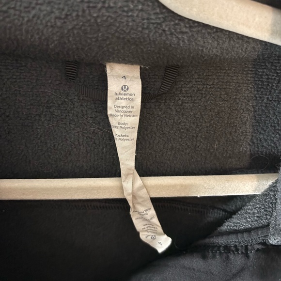 Lululemon Athletica Charcoal Utility Jacket - Picture 2 of 3